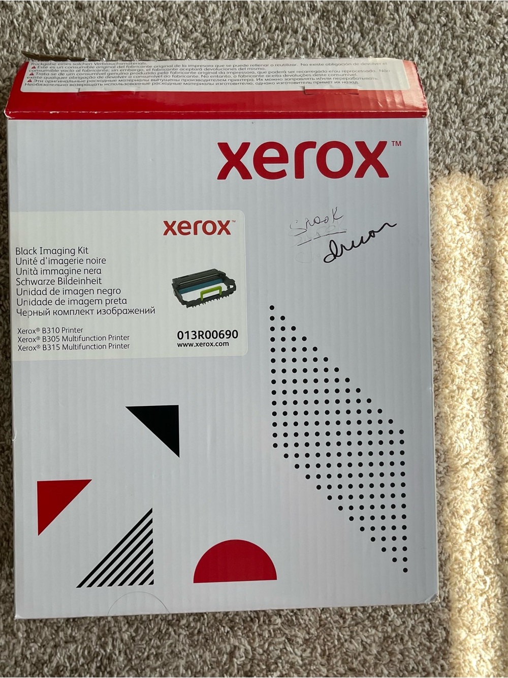 Xerox Black Imaging Kit 013R00690